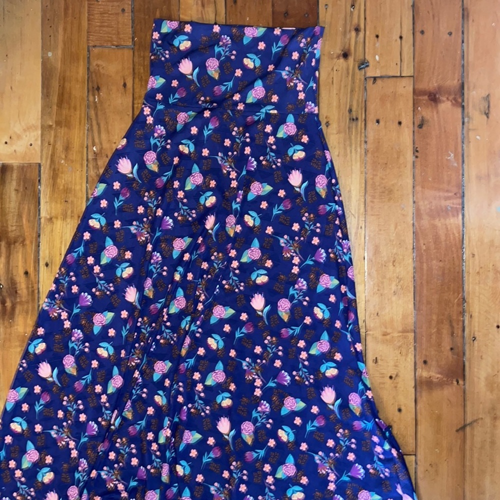 Lularoe floral maxi skirt